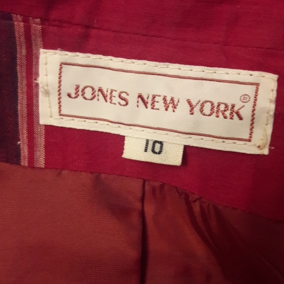 Vintage/ Jones New York/ Plaid Blazer - Picture 8 of 8
